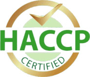 HACCP certified food safety system